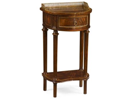 Jonathan Charles Buckingham Rectangular Wood Antique Mahogany End Table