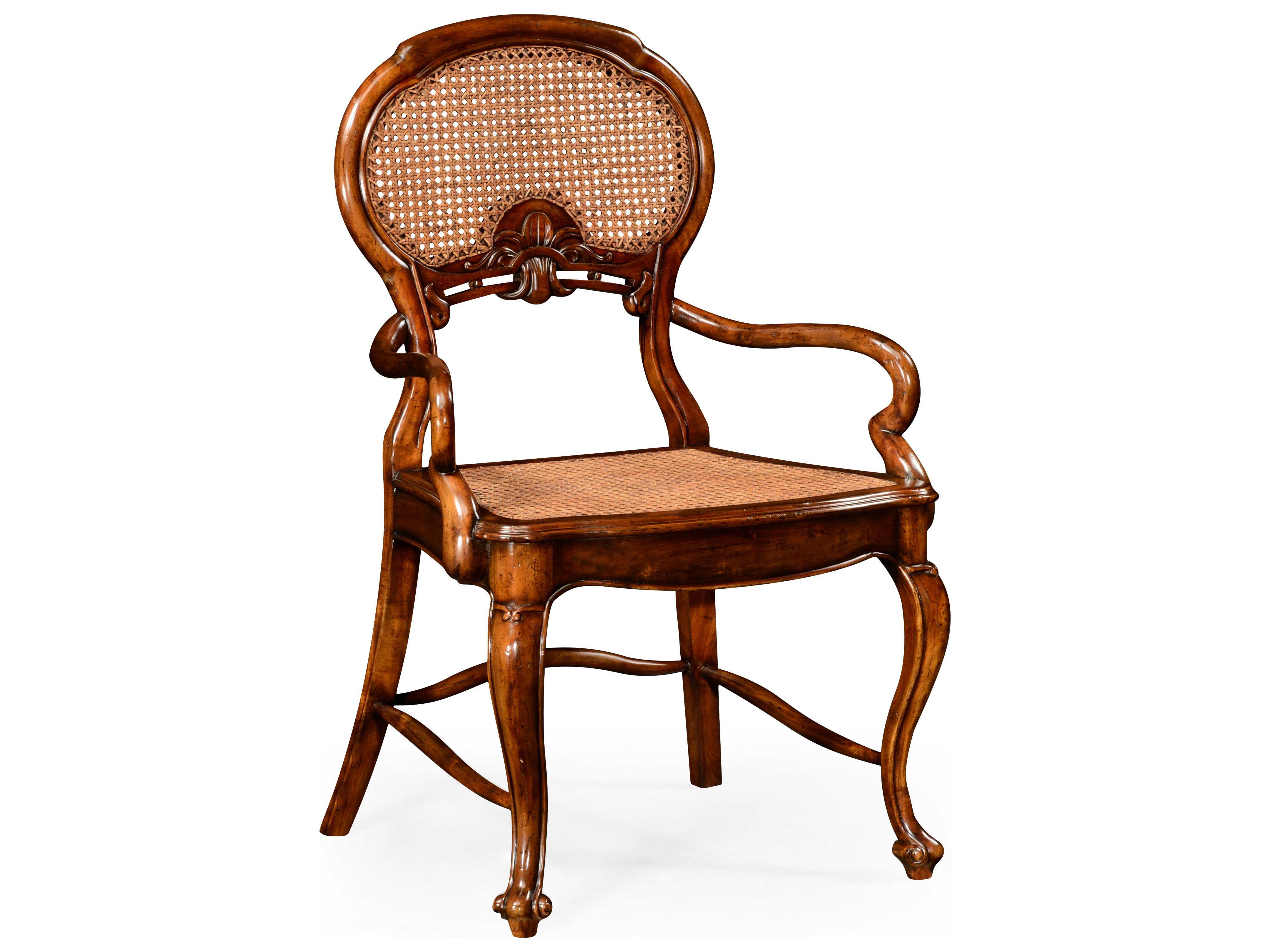 jonathan charles country farmhouse medium walnut accent chair