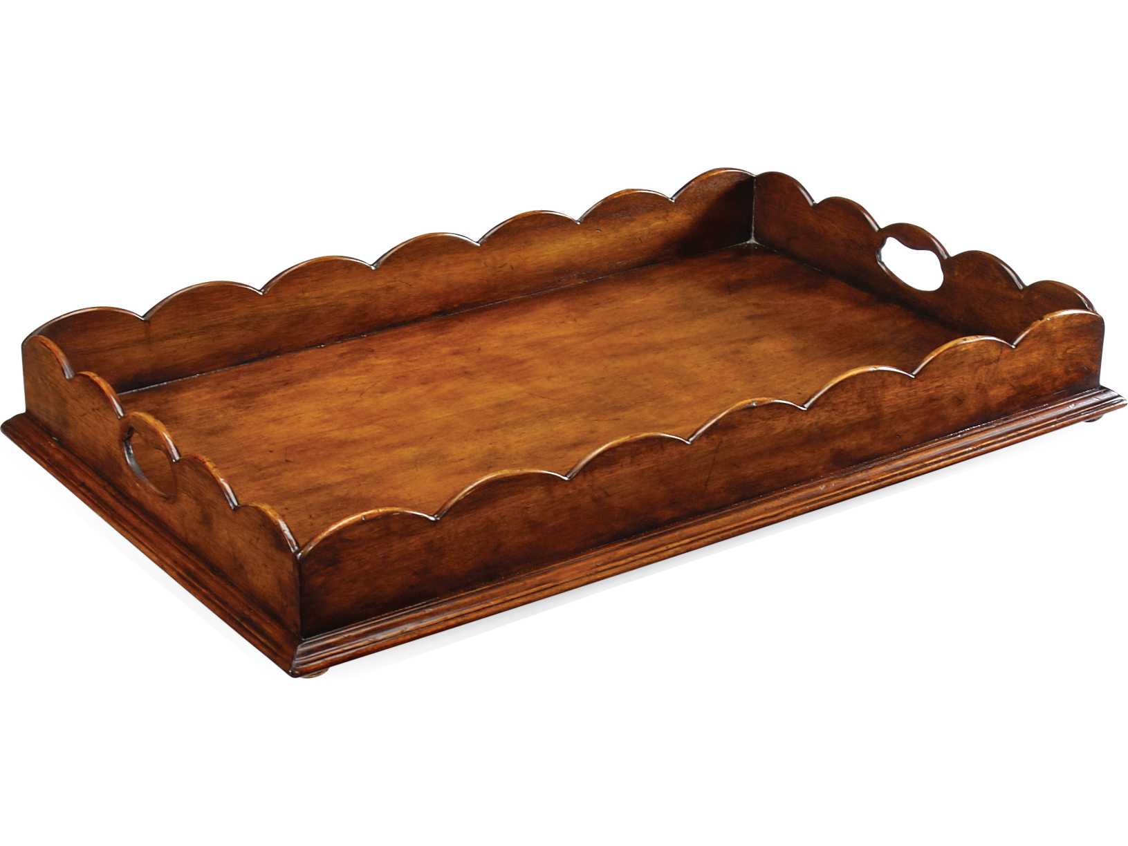Jonathan Charles Country Farmhouse Medium Walnut Serving Tray JC493032WAL