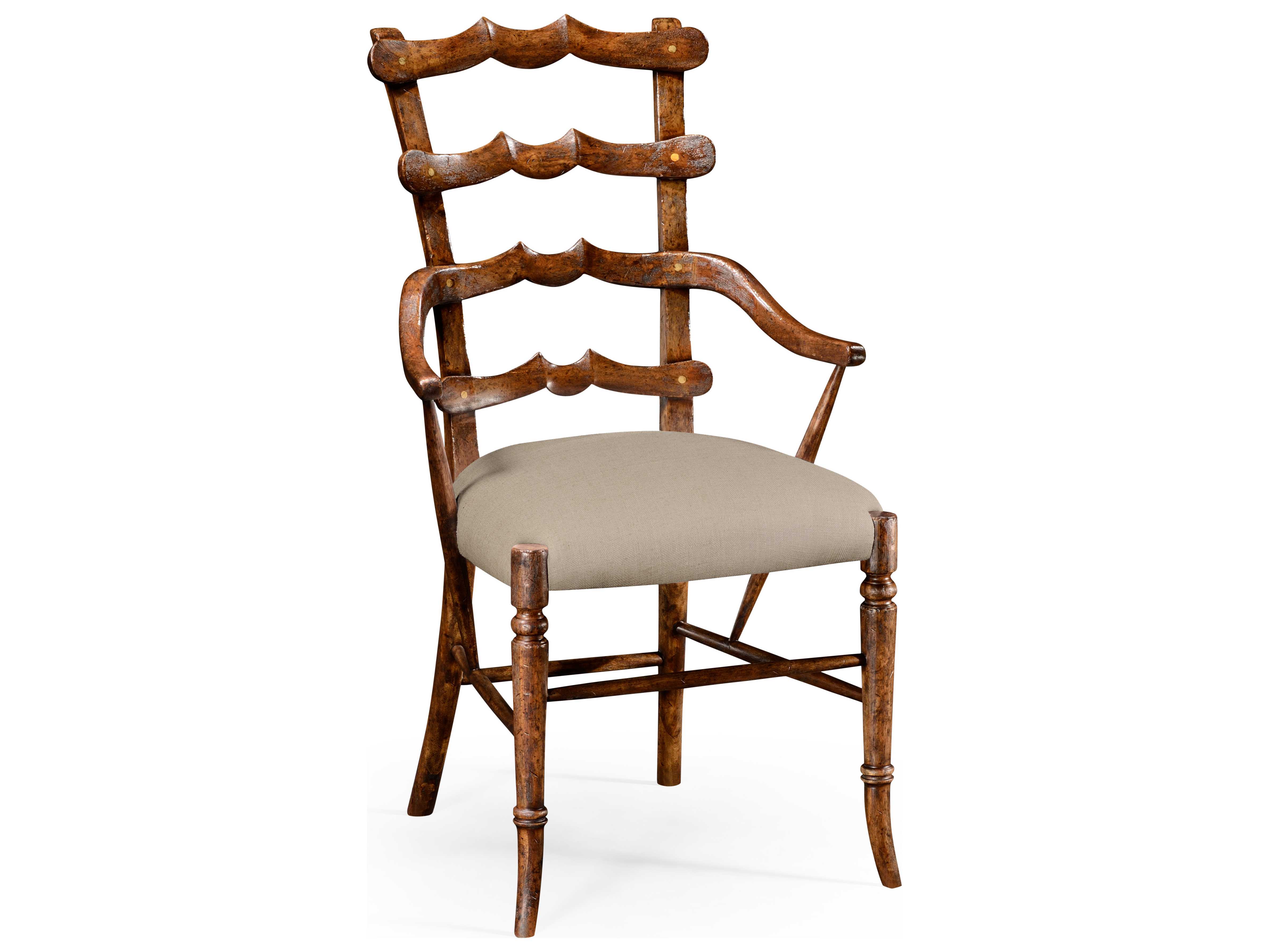Jonathan Charles Huntingdon Country Farmhouse Walnut Dining Chair JC494908ACCFWF001