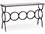 Jonathan Charles Luxe Gilded Antique Silver-Leaf 60 x 16 Rectangular Console Table  JC494156S