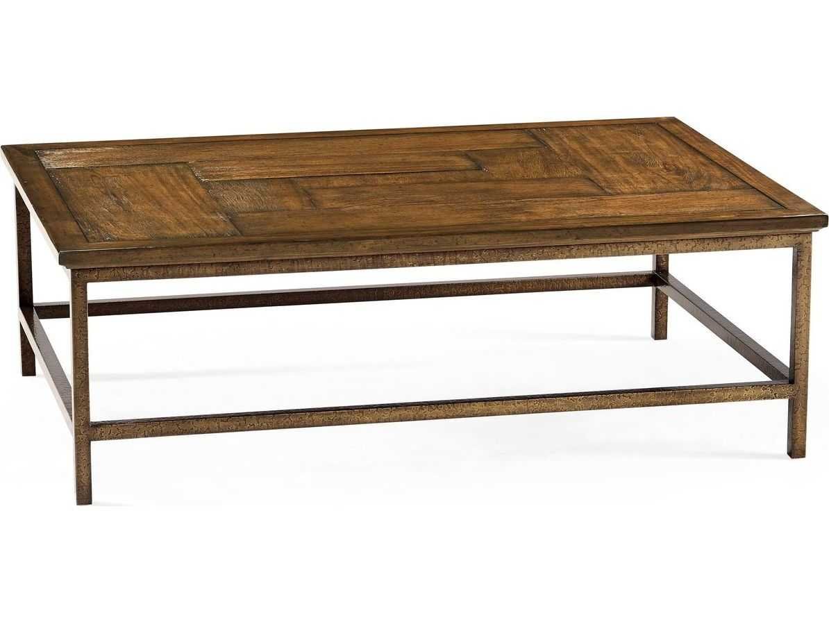 Jonathan Charles JC Edited Casually Country Walnut Country Farmhouse Coffee Table JC CFW