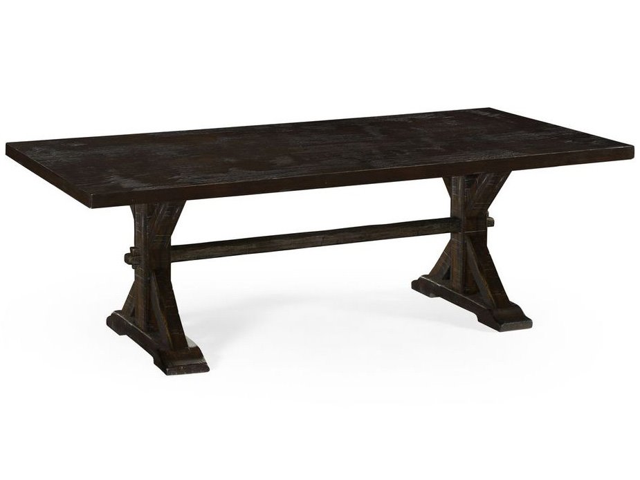 Jonathan Charles Casually Country 90'' Wide Rectangular Dining Table ...