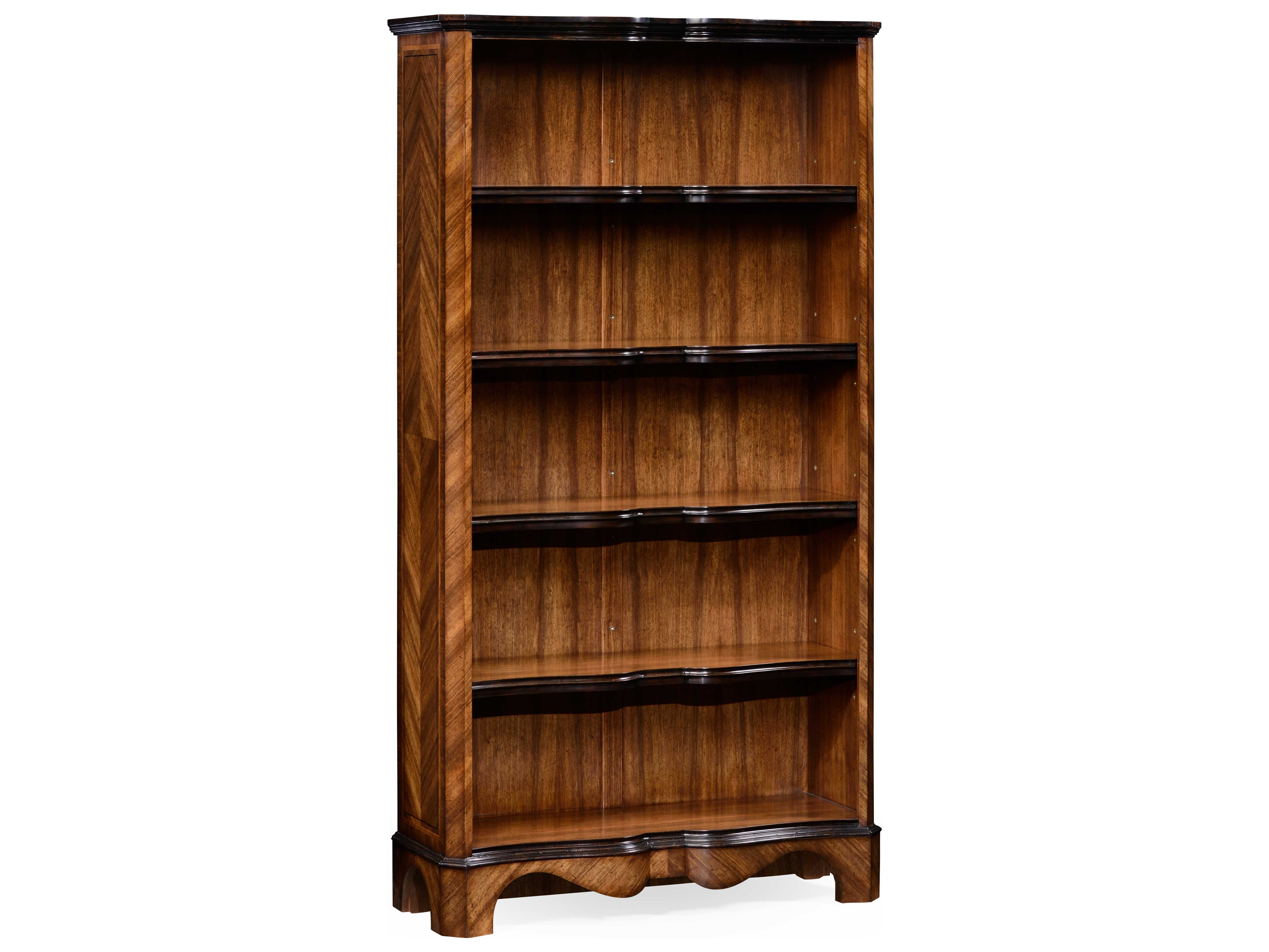 Jonathan Charles Moroccan Medium Argentinean Walnut 42 x 15.75 Bookcase 