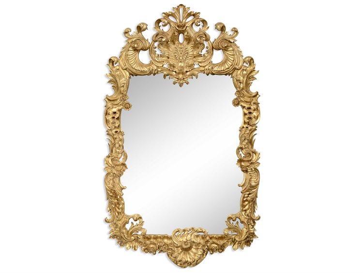 Jonathan Charles Versailles 33 X 56 Light Antique Gold Leaf With Jonathan Charles Versailles 33 X 56 Light Antique Gold Leaf With Carved Fl Detail Wall