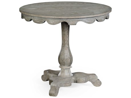 Jonathan Charles William Yeoward Collected Round Wood Greyed Oak Dining Table