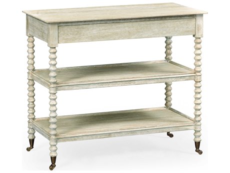 Jonathan Charles William Yeoward Rectangular Wood Washed Acacia End Table