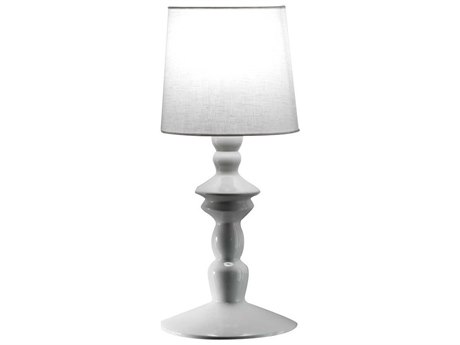 Karman Ali E Baba 1-Light Glossy White LED Wall Sconce
