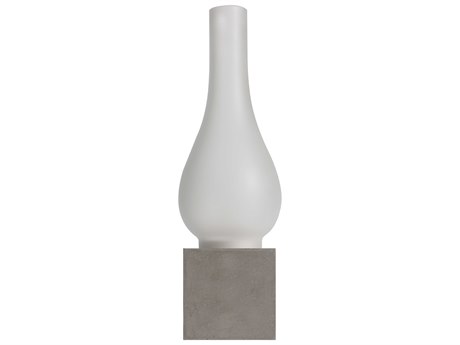 Karman Amarcord 1-Light Dove Grey Glass LED Wall Sconce