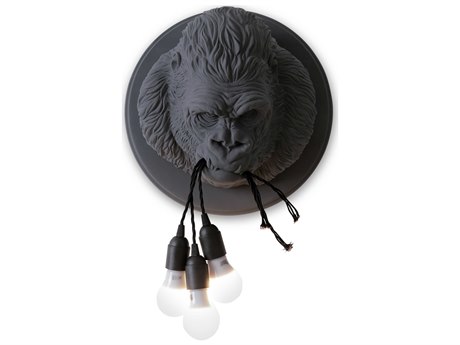 Karman Ugo Rilla 3-Light Matt Grey LED Wall Sconce