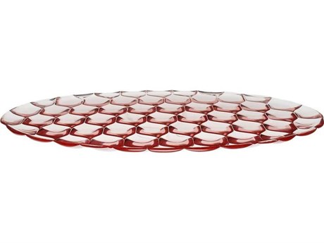 Kartell Jellies Pink Tray  (Sold in 4)