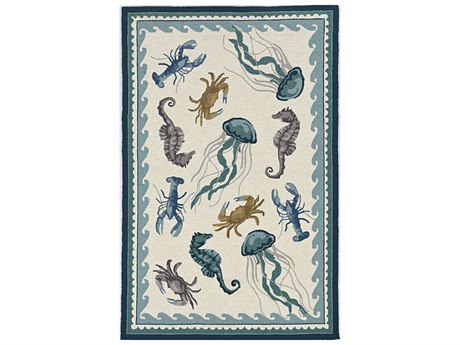 KAS Harbor Animal Print Area Rug