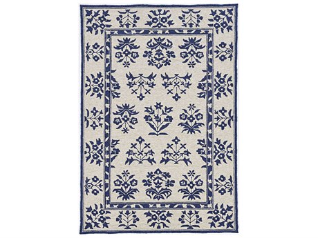 KAS Harbor Bordered Area Rug