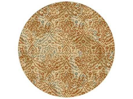 Kas Rugs Heritage Sand 7 Round Area Rug
