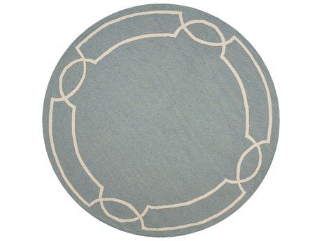 KAS Libby Langdon Hamptons Bordered Area Rug