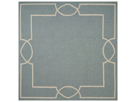 KAS Libby Langdon Hamptons Bordered Area Rug