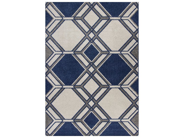 Kas Rugs Lucia Ivory Denim Rectangular Area Rug 2768 Kas Rugs Lucia Ivory Denim