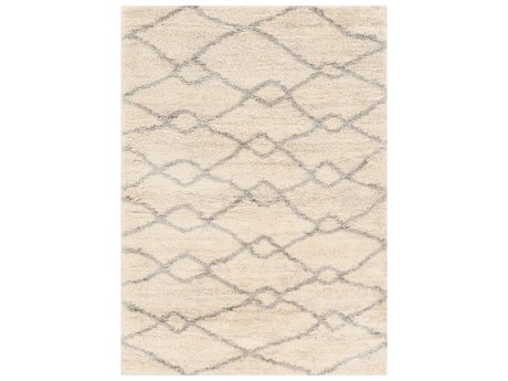 KAS Merino Shag Geometric Area Rug
