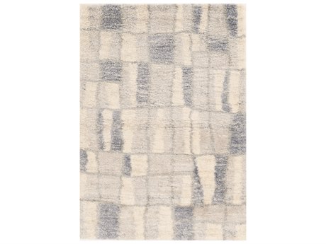 KAS Merino Shag Geometric Area Rug