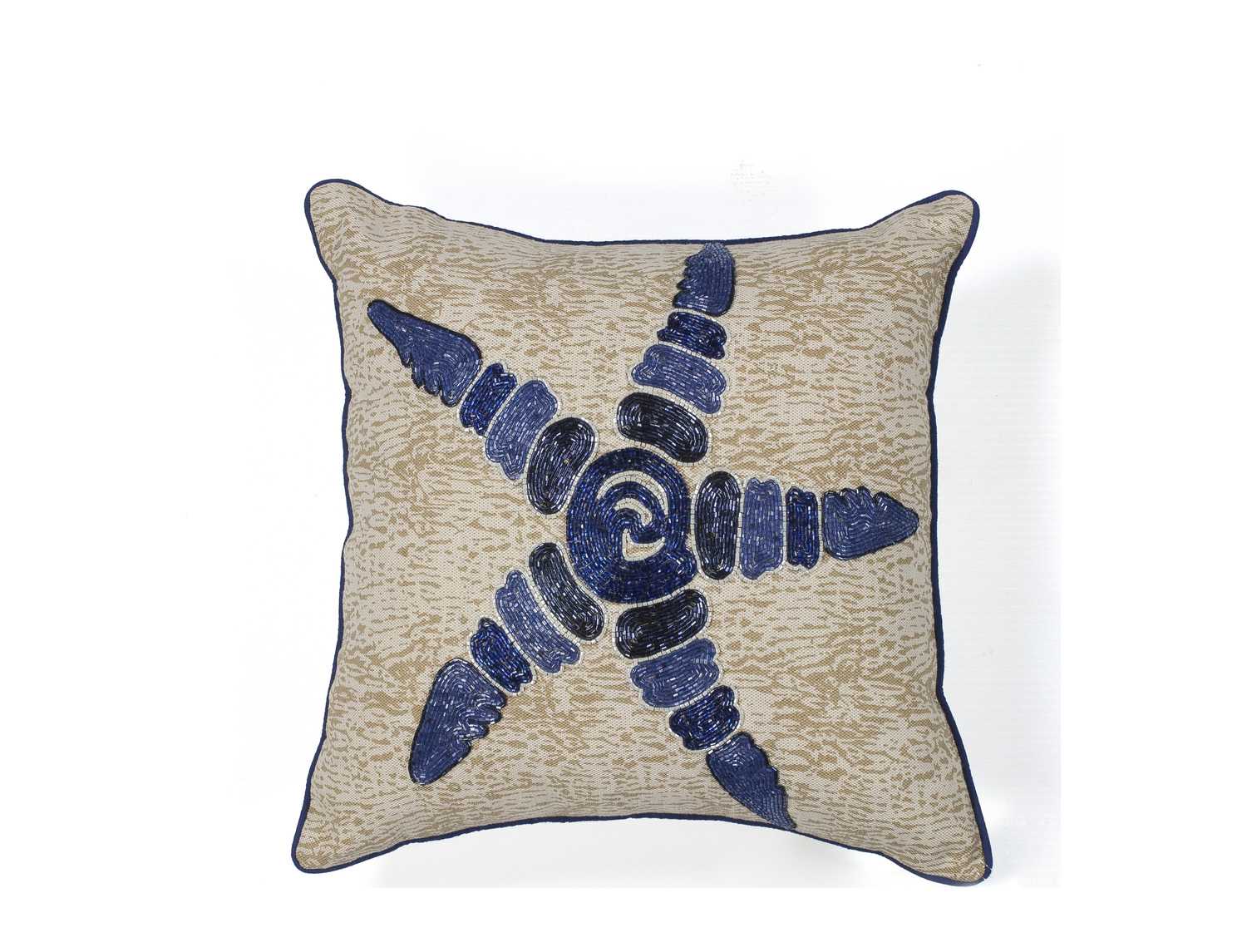 KAS Rugs Starfish Elegance Square Pillow KGL109
