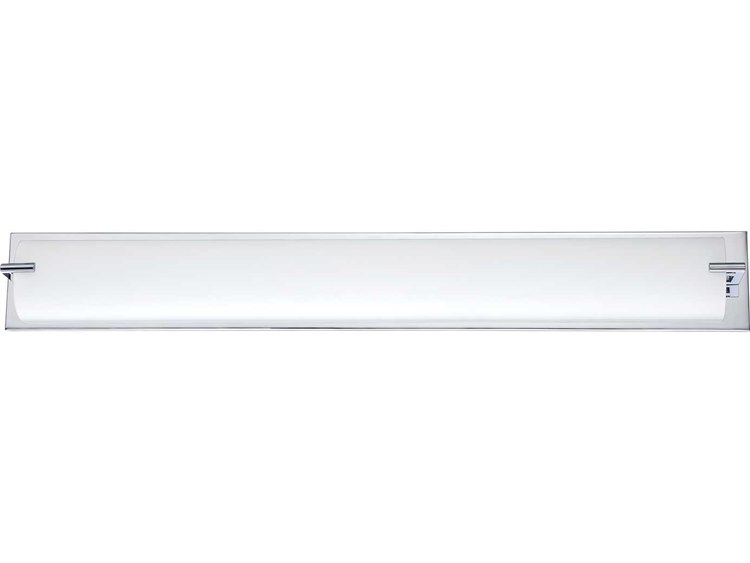 Kendal Paramount 6-Light Chrome Glass Vanity Light
