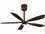 Kendal Lighting Phantom Satin Nickel 54'' Wide Ceiling Fan with LED Light  KENAC21454SN