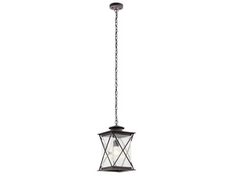 Kichler Argyle 1 - Light Glass Outdoor Hanging Light