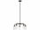 Kichler Lighting Braelyn Classic Pewter 5-light 25'' Wide Glass Medium Chandelier  KIC43058CLP