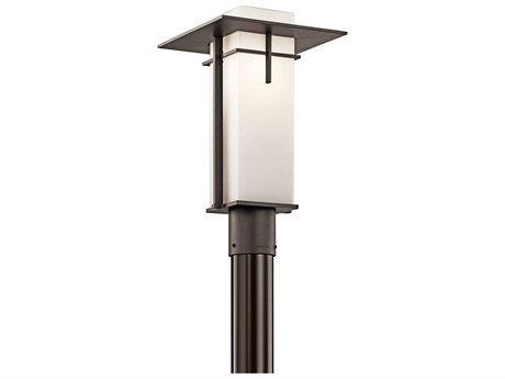 Kichler Caterham 1 - Light Glass Outdoor Post Light