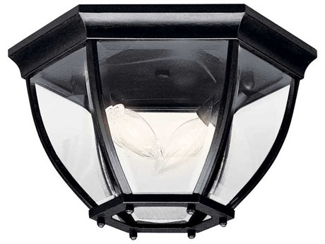 Kichler 2 - Light Glass Outdoor Ceiling Light