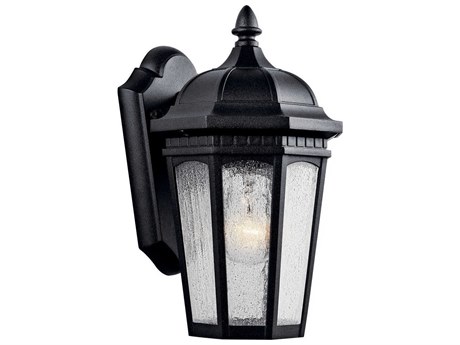 Kichler Courtyard 1 - Light Glass Outdoor Wall Light