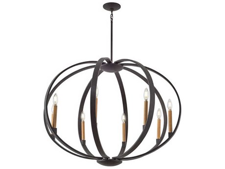 Kichler Elata 8-Light Olde Bronze Candelabra Chandelier