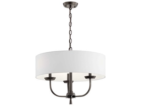 Kichler Kennewick 3-Light Olde Bronze Drum Chandelier