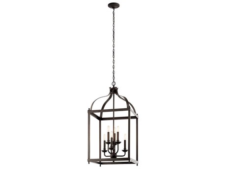Kichler Larkin 6-Light Olde Bronze Candelabra Chandelier
