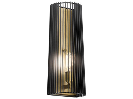 Kichler Linara 1-Light Black Wall Sconce