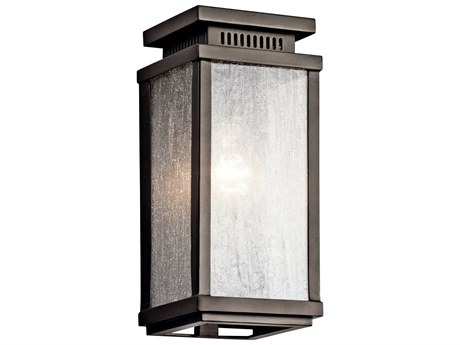 Kichler Manningham 1 - Light Glass Outdoor Wall Light