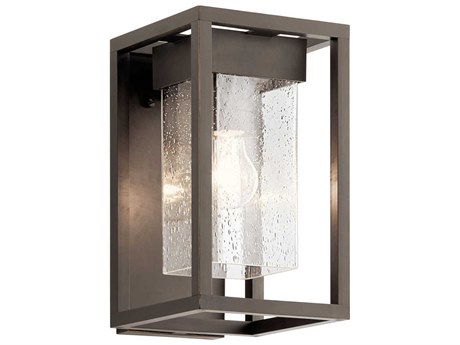 Kichler Mercer 1 - Light Glass Outdoor Wall Light