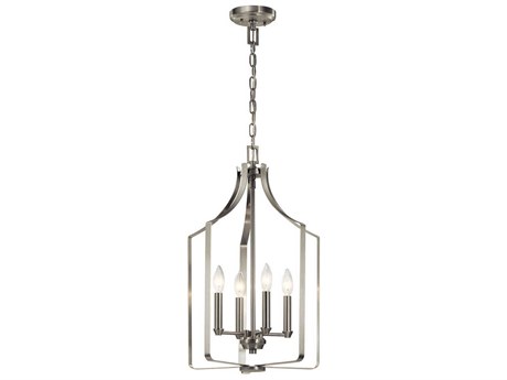 Kichler Morrigan 4-Light Brushed Nickel Candelabra Chandelier