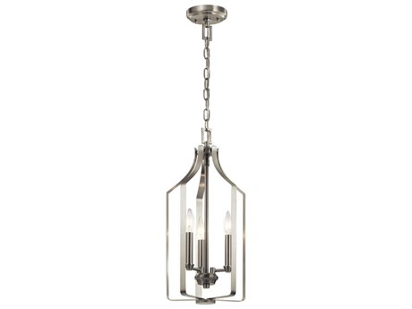 Kichler Morrigan 3-Light Brushed Nickel Mini Pendant