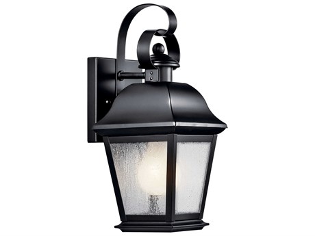 Kichler Mount Vernon 1 - Light Glass Outdoor Wall Light