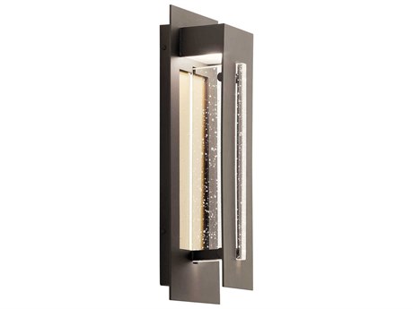 Kichler River Path 1 - Light Glass LED Outdoor Wall Light