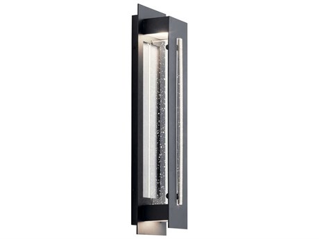 Kichler River Path 2 - Light Glass LED Outdoor Wall Light
