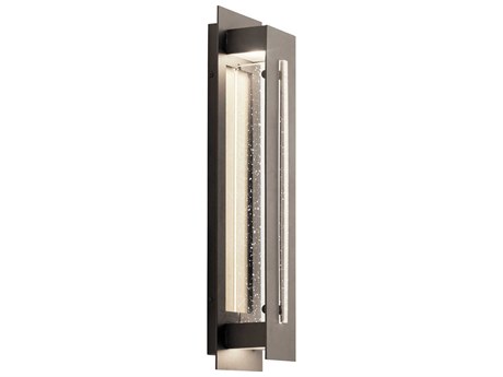 Kichler River Path 2 - Light Glass LED Outdoor Wall Light