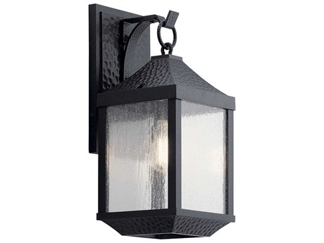Kichler Springfield 1 - Light Glass Outdoor Wall Light