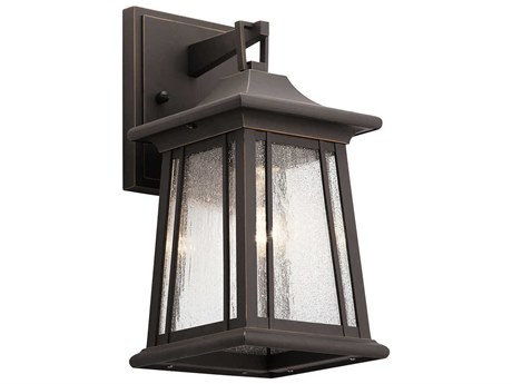 Kichler Taden 1 - Light Glass Outdoor Wall Light