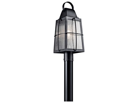 Kichler Tolerand 1 - Light Glass Outdoor Post Light