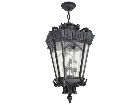 Kichler Tournai 8-light Glass Outdoor Hanging Light