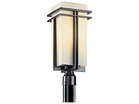 Kichler Tremillo 1 - Light Glass Outdoor Post Light
