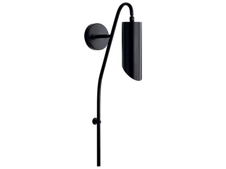 Kichler Trentino 1-Light Black Wall Sconce