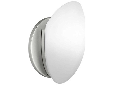 Kichler 1-Light Brushed Nickel Glass Wall Sconce